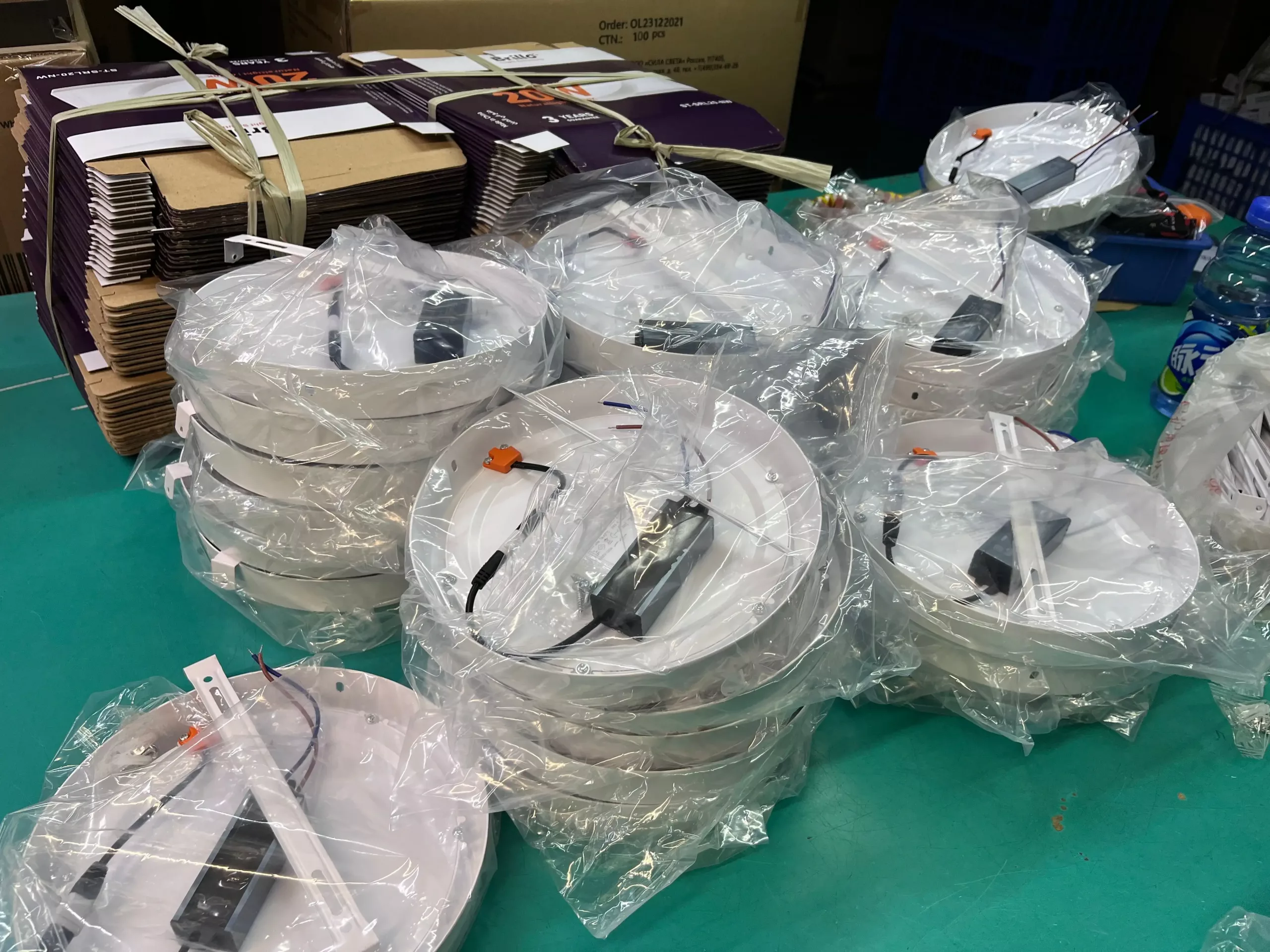 Factory inspection and packaging LED inspection and packaging